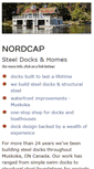 Mobile Screenshot of nordcapdocks.com